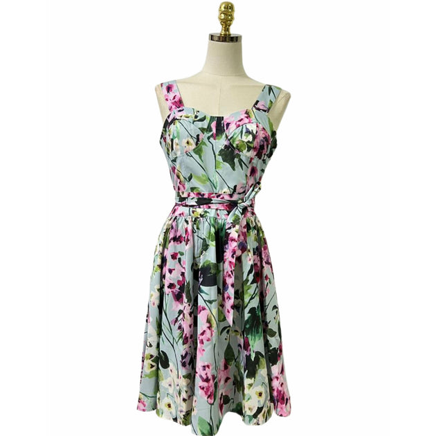 dalia macphee long sleeve border print floral maxi dress Floral Dress – DALIA MACPHEE