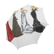 Semi- Automatic Foldable Umbrella- Signed