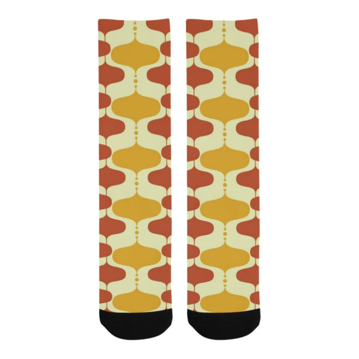 Retro Print Socks