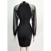Knit cocktail dress