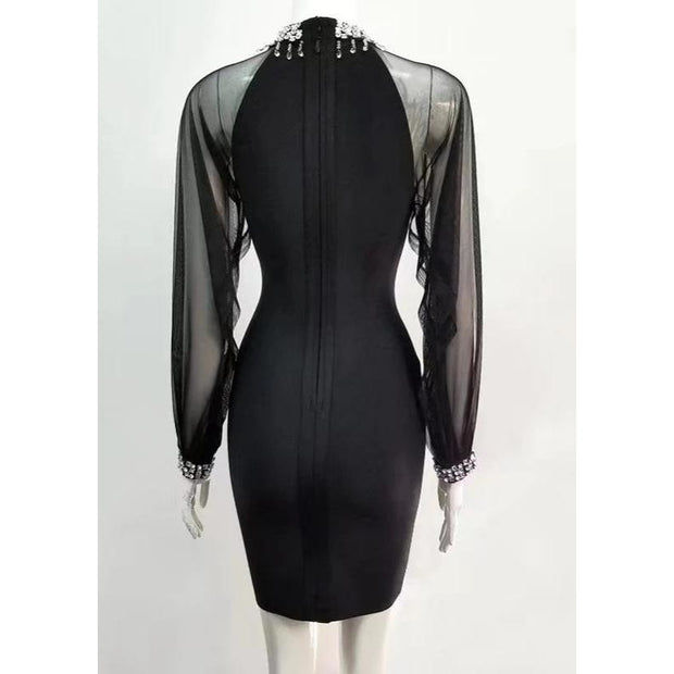 Knit cocktail dress