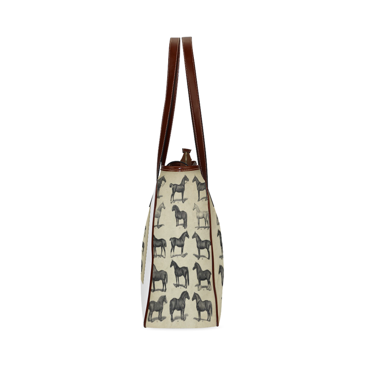 Vintage Equestrian Tote