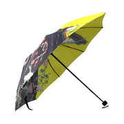Foldable Purse Umbrella- Vogue Print