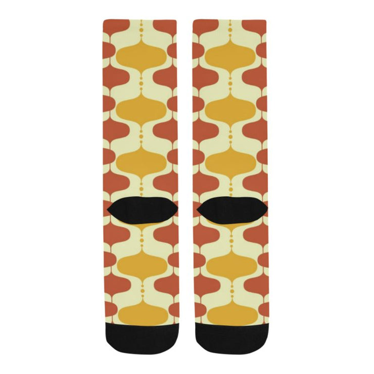 Retro Print Socks