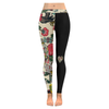 Japanese Flowers Low Rise Leggings