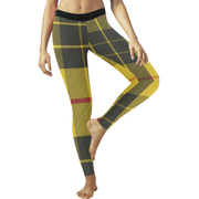 Tartan Low Rise Leggings