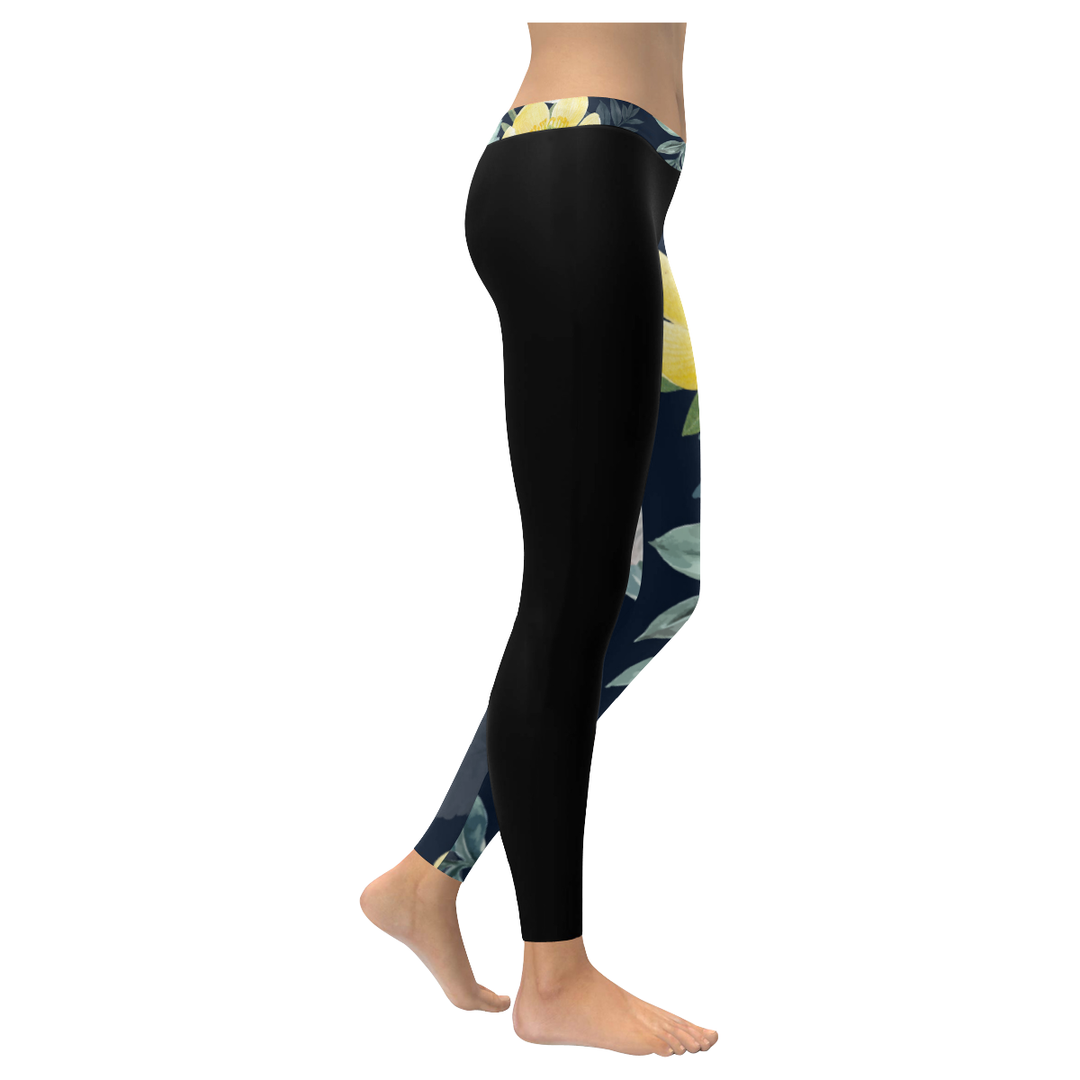 Japanese Flower Low Rise Leggings – DALIA MACPHEE