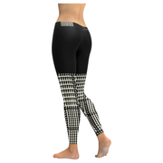 Houndstooth Check Low Rise Legging