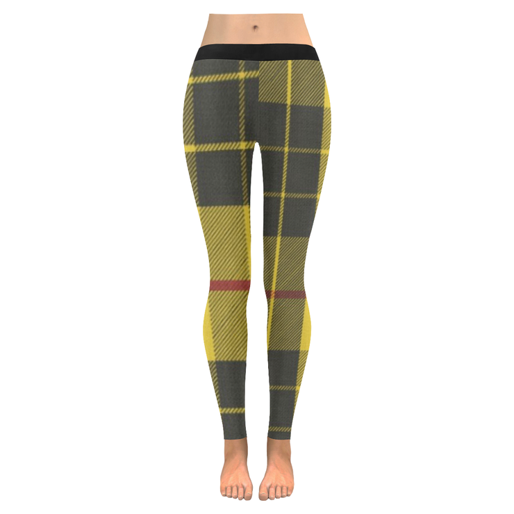 Tartan Low Rise Leggings