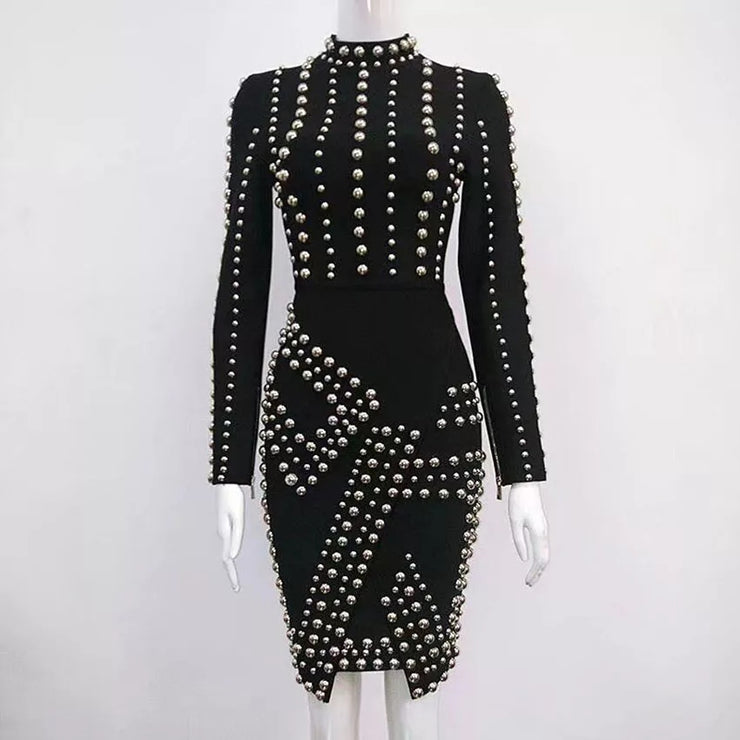Knit Studded dress