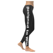 “Designed To Win” Low Rise Leggings
