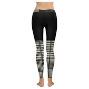 Houndstooth Check Low Rise Legging