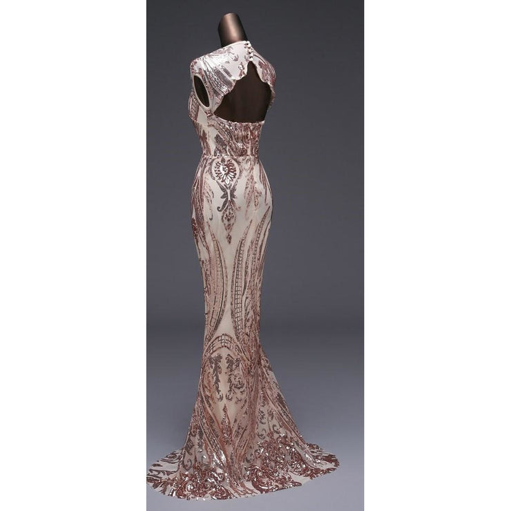 Art deco gown