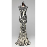 Art deco gown