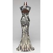 Art deco gown