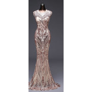 Art deco gown