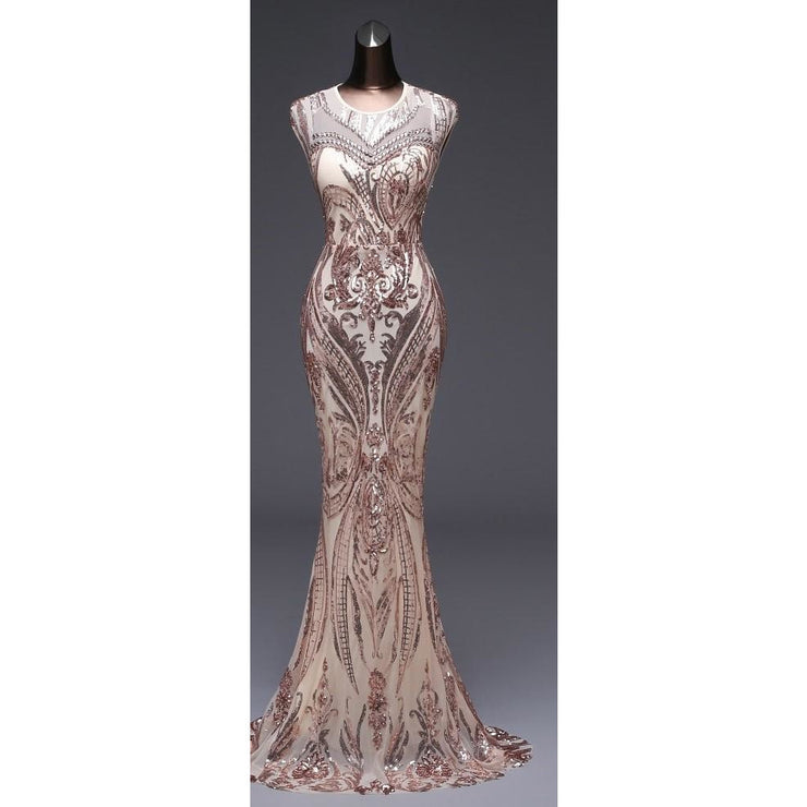 Art deco gown