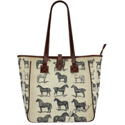 Vintage Equestrian Tote